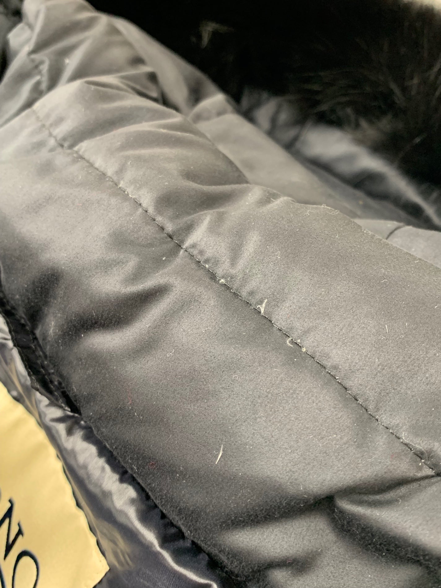 ヘルノ PI0836D 12198 9300 ダウンコート 50 ブラック フォックスファー ITQTGFETCFO0