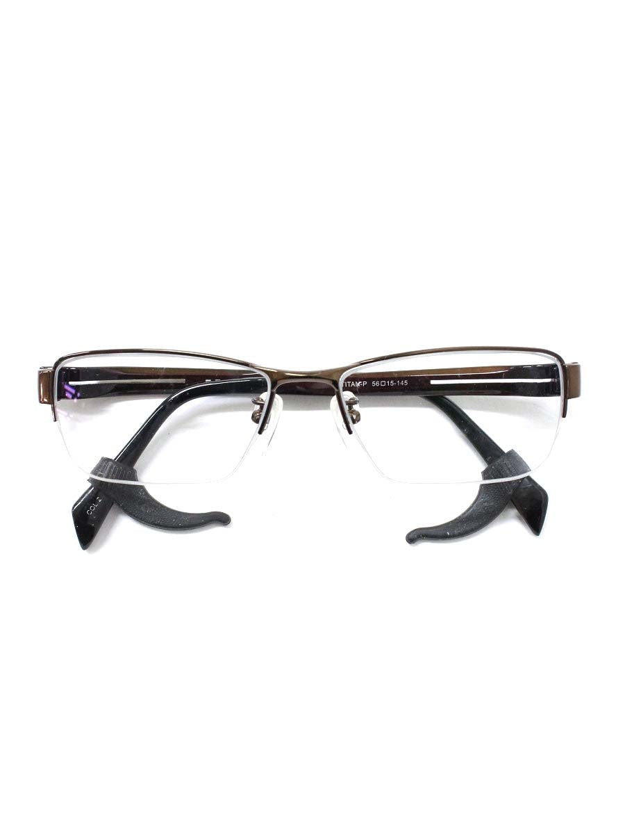 オンオフ ON-5152 メガネ ブラウン スクエア ITBNX2T1L2J8 【SALE】