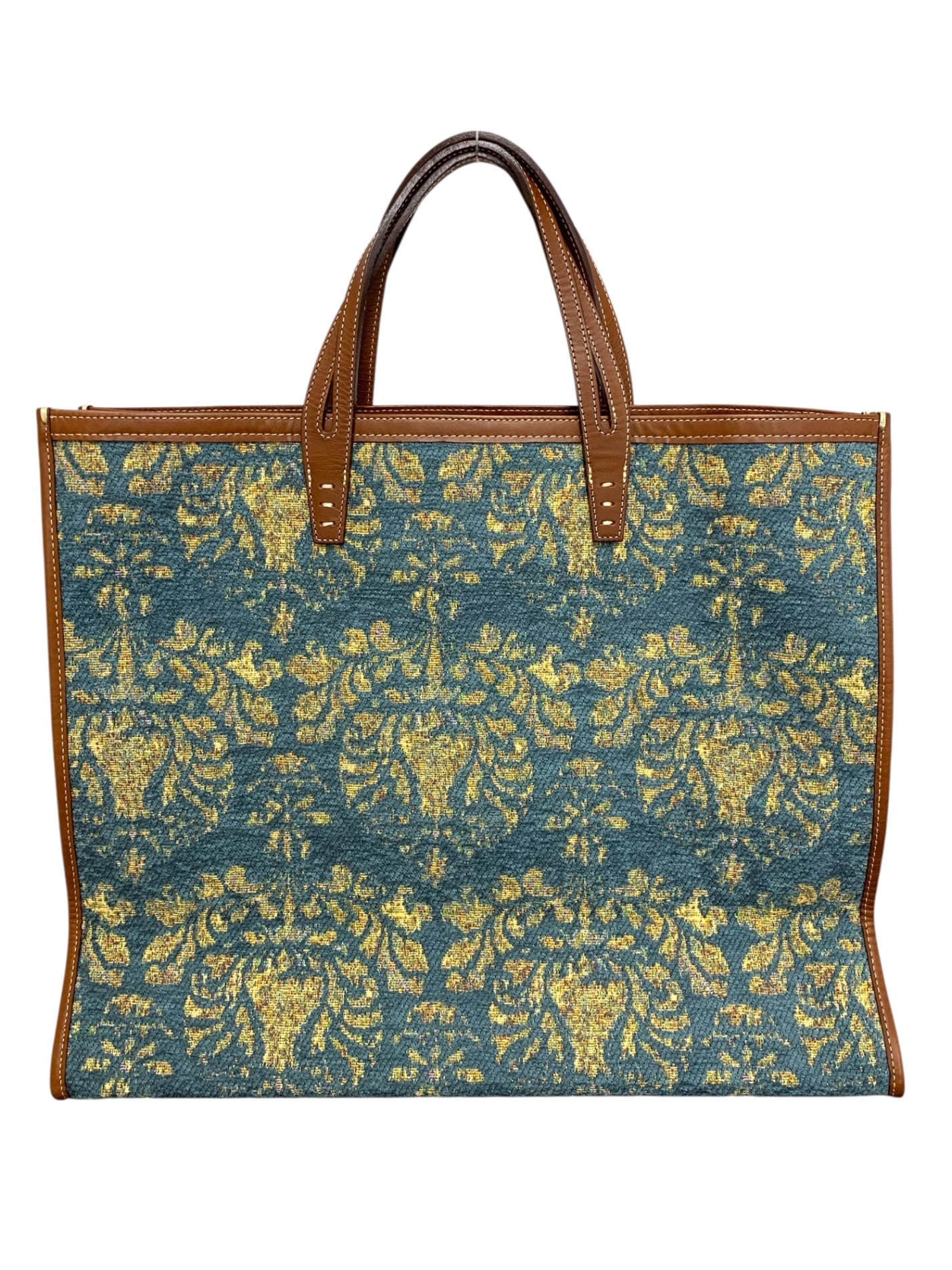 ア ヴァケーション TANK タンク トートバッグ ブルー バロック柄 IT50MNCOLL90