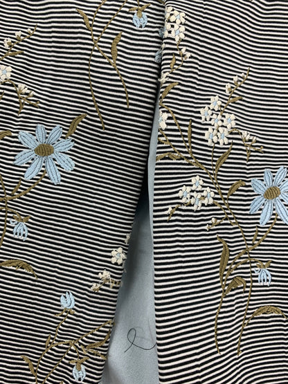 フォクシーブティック フローラルジャガード コート 35684 40 ブラック ITM7HNAEH2SG