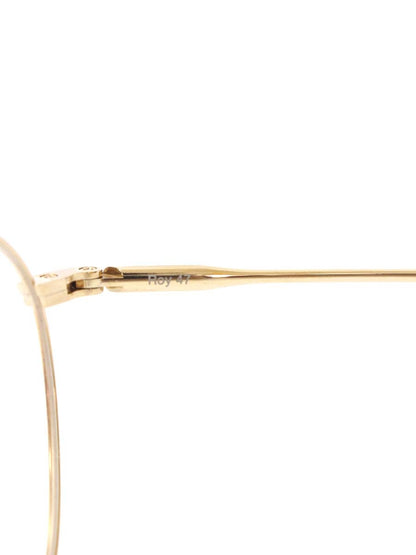 ネイティブサンズ Roy 47 メガネ ゴールド チタンフレーム ストロベリーシェイプ ITNVCR8EI76K