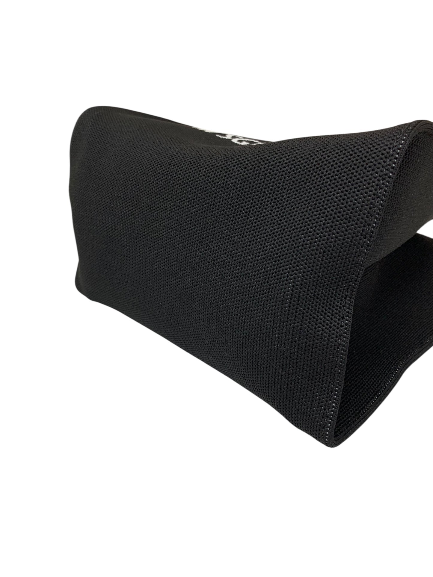 エムズグレイシー リボンコサージュ柄ニット 494523 トートバッグ ブラック ITT19FKBXFKG