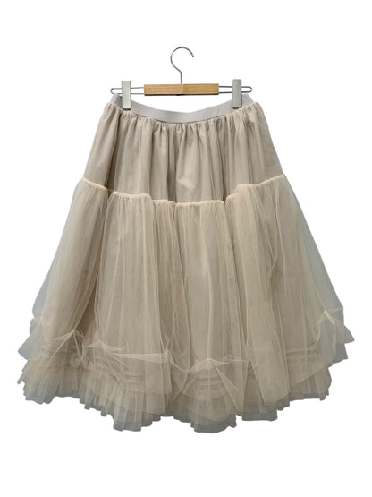 デイジーリン Skirt Prima Tulle Ⅱ 07205 スカート 40 ベージュ パニエ チュール ITOLJK8MQX5K