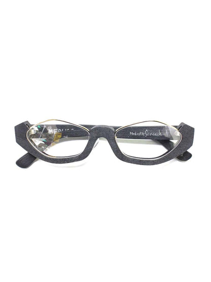 モンキーフリップ MEDUSA メデゥーサ メガネ ブラック/ゴールド コンビフレーム col.C1S ITXPG8XU28XS