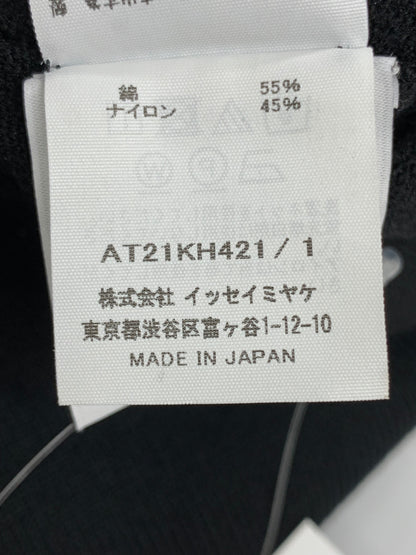 エイポックエイブルイッセイミヤケ AT21KH421 ワンピース 1 ブラック ニット IT6F07PRWE9W