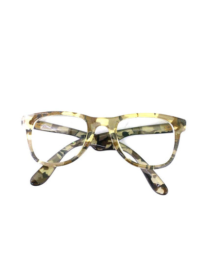 カレラ OHBIC メガネ ベージュ/マルチカラー CARRERA BY JIMIMY CHOO セルフレーム フルリム ウェリントン ITZIIONHNXXC 【SALE】