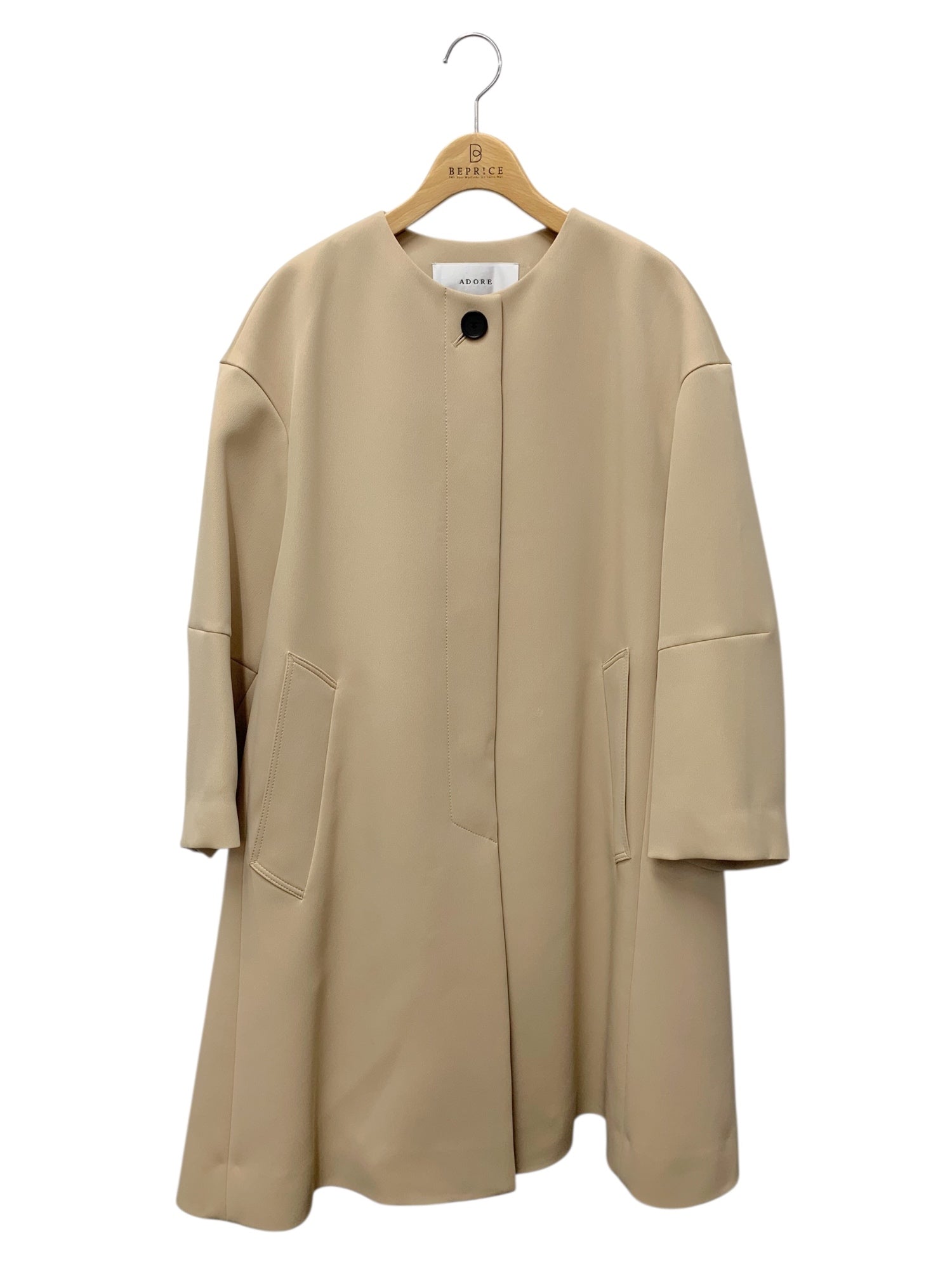 美品 ADOREアドーア トリプルツイルコート ベージュ 36 楽天市場】【SALE／50%OFF】◇トリプルツイルコート ADORE アドーア