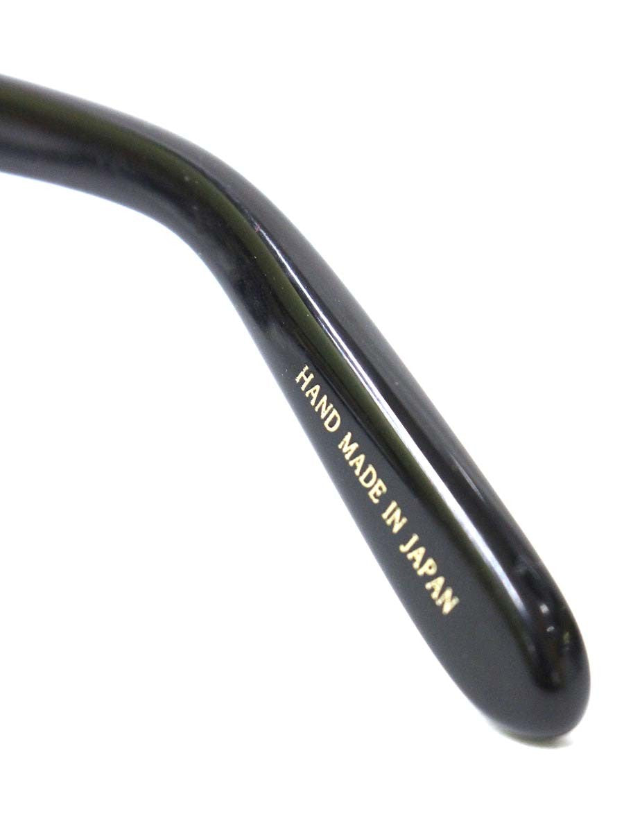 金子眼鏡 KC-33 メガネ  ブラック セルフレーム フルリム ウェリントン IT22NS5UH310