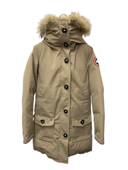 カナダグース ブロンテパーカー 2600JL ダウンジャケット M ベージュ コヨーテ 2way IT5KGIEUW6JO