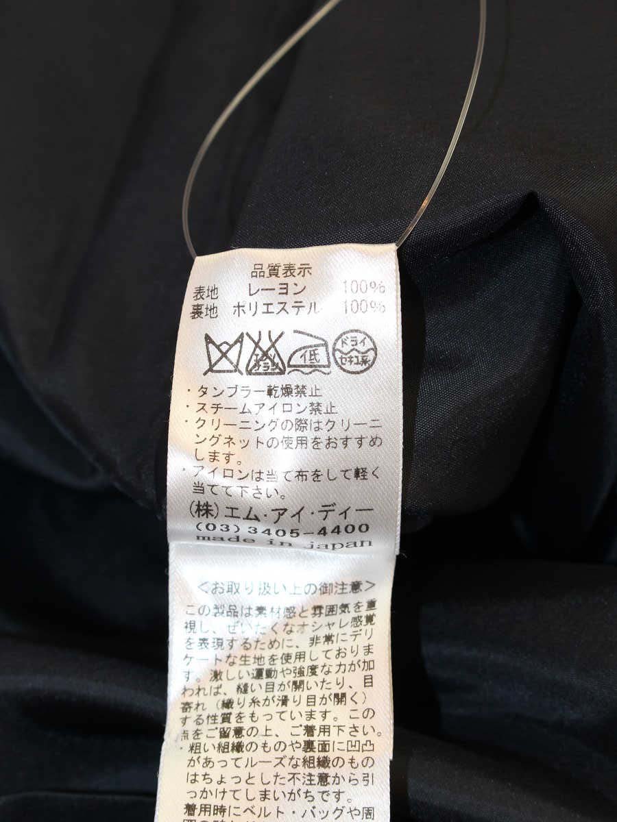 エムプルミエ ワンピース 34 ネイビー フレアー ITEXYHCO8W9C