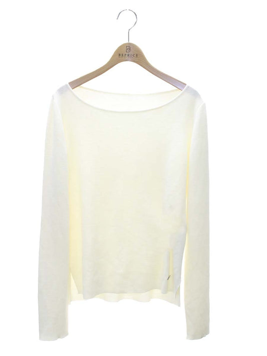 フォクシーブティック Knit Top Audrey 41458 ニット 40 ホワイト 2020年増産品 ITW7TIAKNPHM