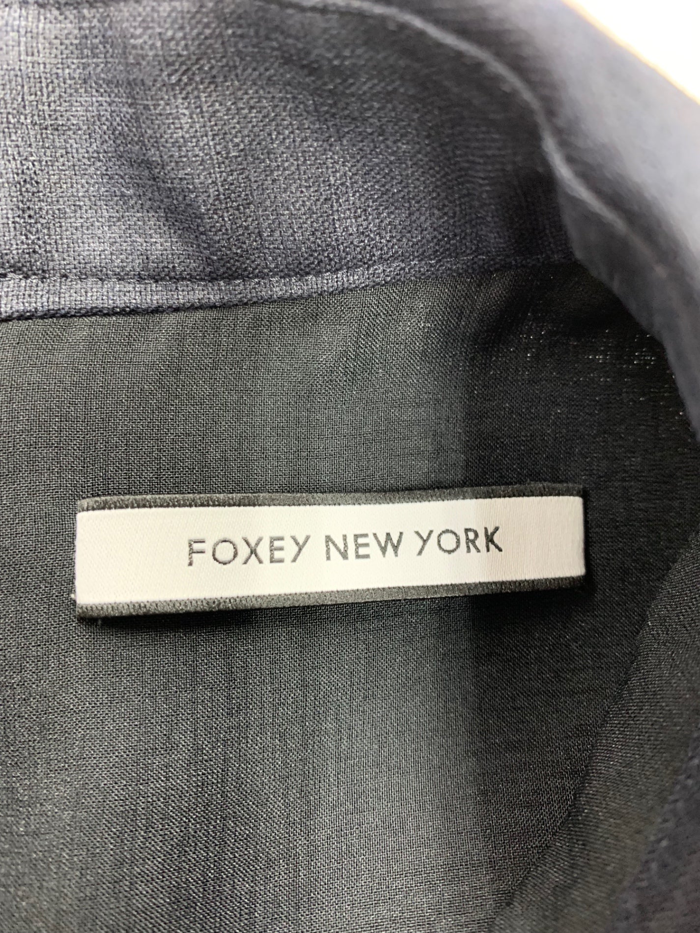 フォクシーニューヨーク Libre Dress 42738 ワンピース 42 ネイビー レース フレア ITJ3UGO962HI