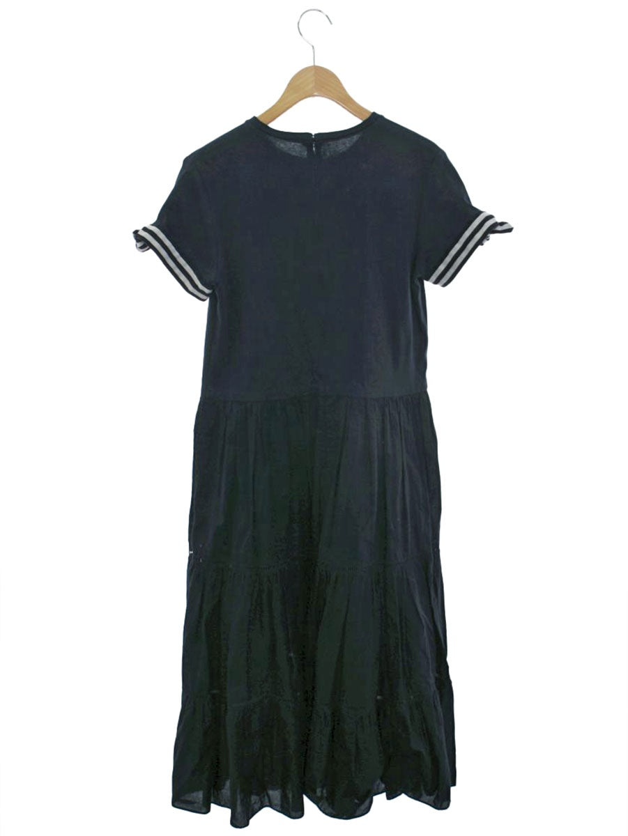 ボーダーズアットバルコニー BD2011E-3E-02 ワンピース 38 ネイビー ボーダー リボン ITDG6Z2JS876