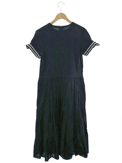 ボーダーズアットバルコニー BD2011E-3E-02 ワンピース 38 ネイビー ボーダー リボン ITDG6Z2JS876