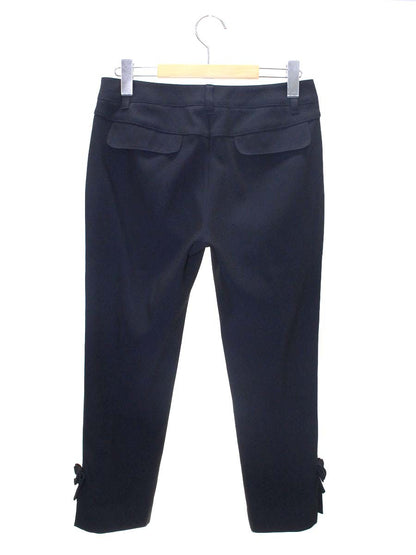 トゥービーシック W5R08-558-09 パンツ 40 ブラック サイドリボン IT84NHKZJBL0