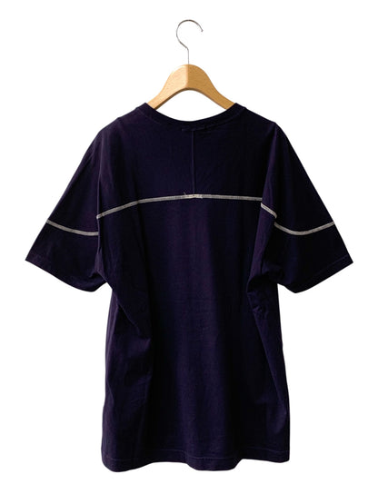 イッセイミヤケメン ME11JK413 Tシャツ M ネイビー Vネック ITQ7FYSIFXLA 【SALE】