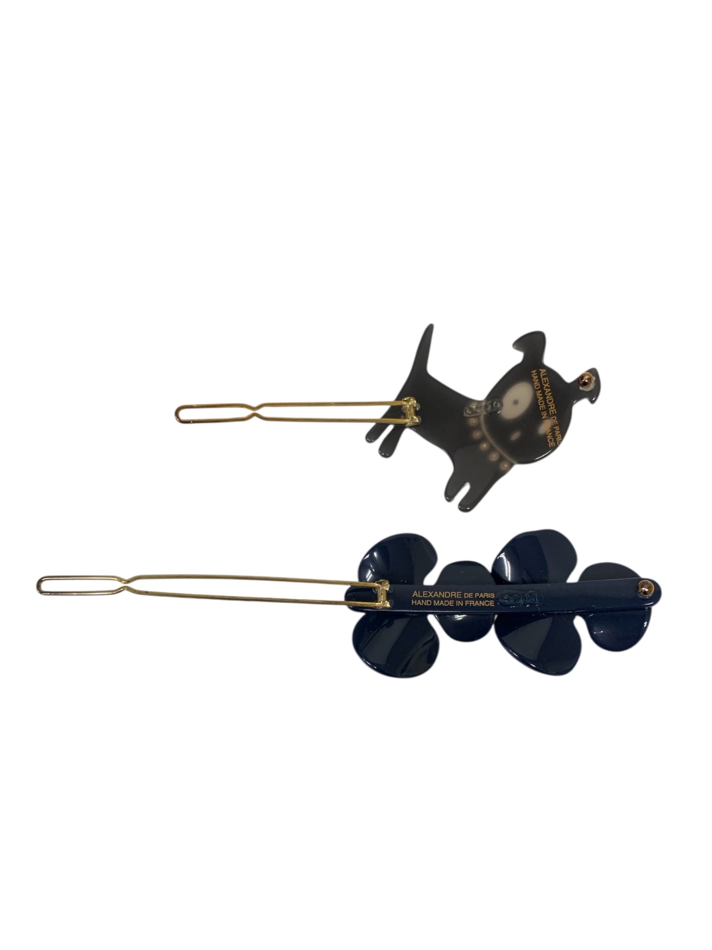アレクサンドルドゥパリ クリップ ピン その他 犬モチーフ フラワーモチーフ 3点セット IT52HSRAA23W