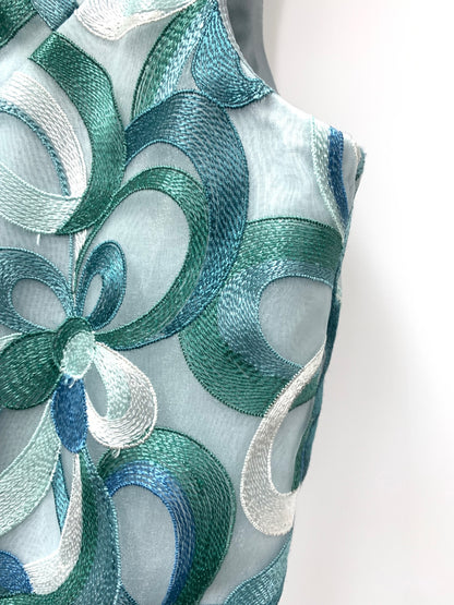 トッカ 【消臭】VIVID EYES ドレス OPTOCA0310 ワンピース 2 ブルー 2024 FALL COLLECTION ITNHBXTNF9LY