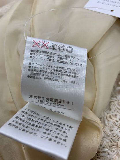 フォクシーブティック Classic Tweed 35285 ワンピース 40 ベージュ ITW9GADP80J4 【SALE】