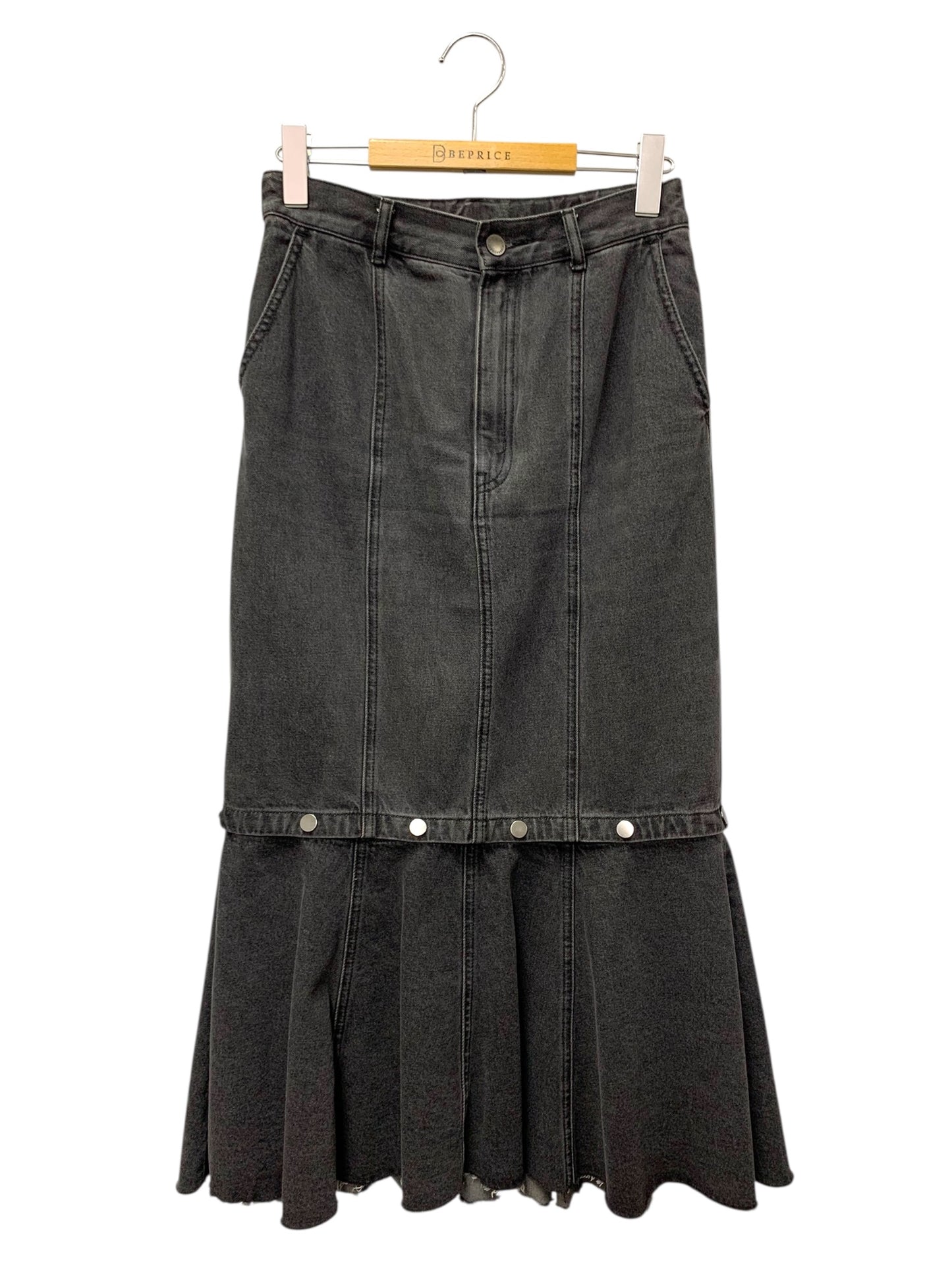 グレースクラス 02233 21032 スカート 36 グレー デニム マーメイド 2way IT5952RICS5E