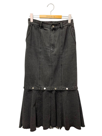 グレースクラス 02233 21032 スカート 36 グレー デニム マーメイド 2way IT5952RICS5E