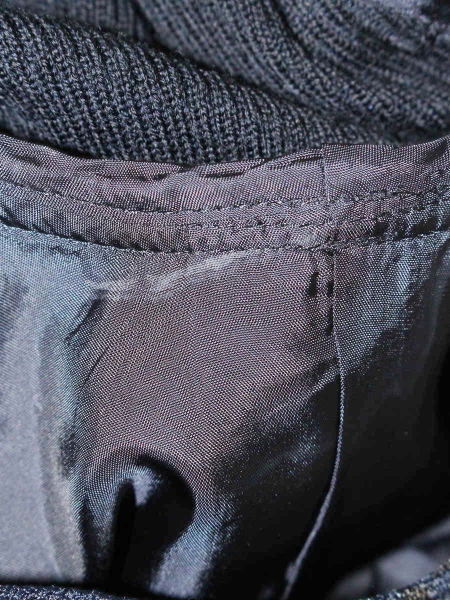 エムズグレイシー ネイビーxグリーンチェックワンピース 211510 36 ネイビー ITDL46Z0UDS4