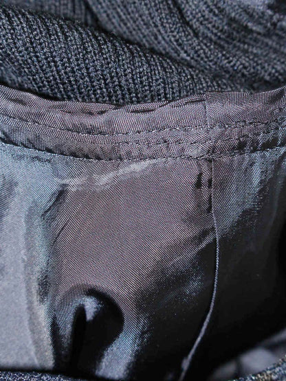 エムズグレイシー ネイビーxグリーンチェックワンピース 211510 36 ネイビー ITDL46Z0UDS4