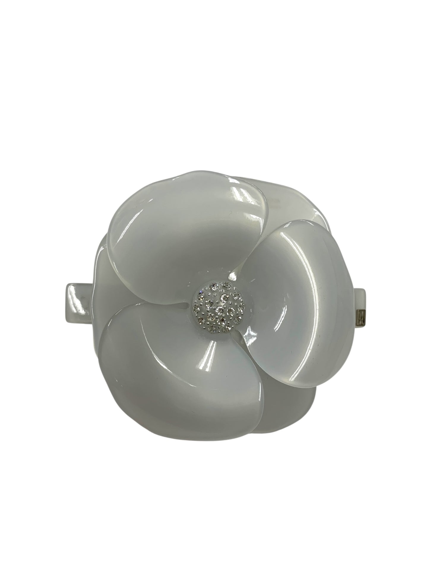 アレクサンドルドゥパリ バレッタ グレー フラワー ラインストーン ITCIGZBCWCLC