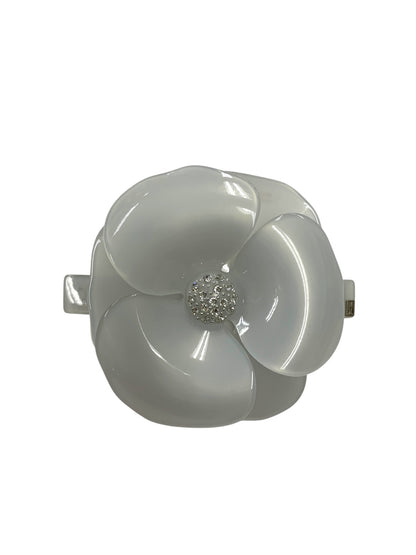 アレクサンドルドゥパリ バレッタ グレー フラワー ラインストーン ITCIGZBCWCLC