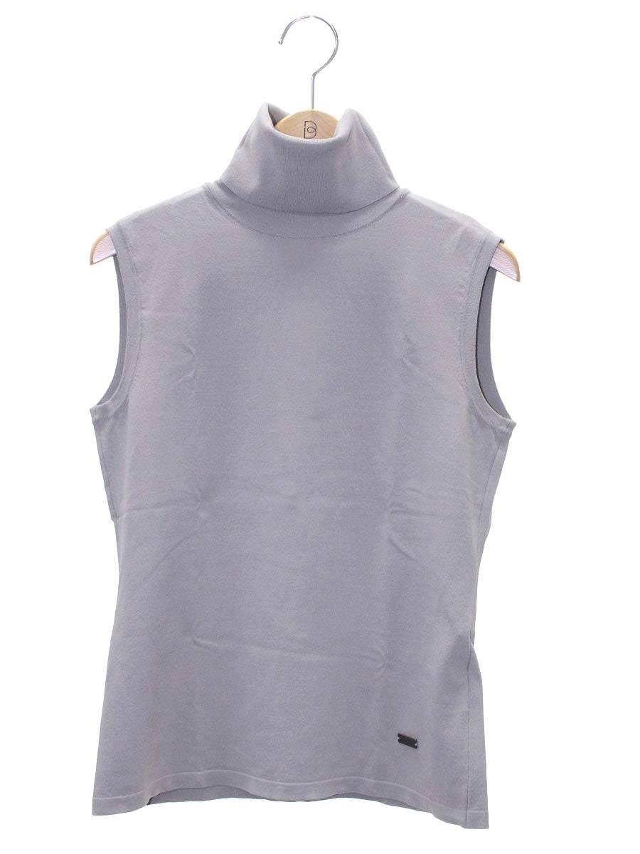 フォクシーブティック 39296 ニット セーター 38 グレー タートルネック IT2H3B6CGYD4