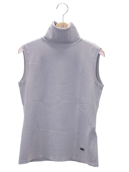 フォクシーブティック 39296 ニット セーター 38 グレー タートルネック IT2H3B6CGYD4