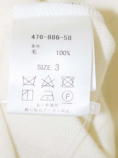 トワレ 476-886-58 ニット セーター 3 アイボリー パール ITC09FY7HSWA