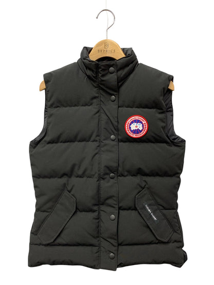 カナダグース FREESTYLE VEST 2832L ダウンベスト S ブラック IT1F7ZBYWUYM