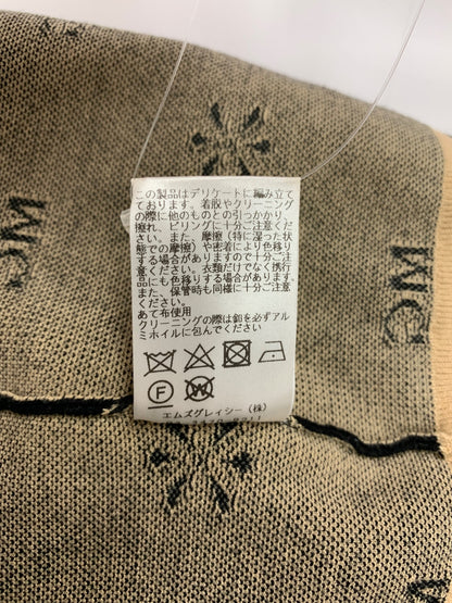 エムズグレイシー 花＆ロゴJQニットカーディガン 218532 38 ブラック ITI1A10KCSNE