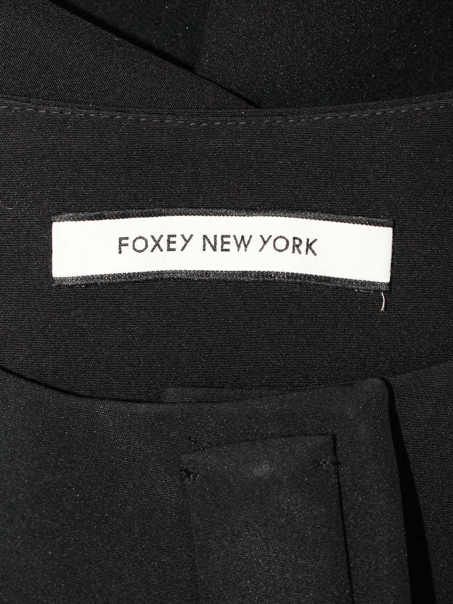 フォクシーニューヨーク コート マットストレッチグログラン 33734 38 ブラック ITPPP9ENGD48