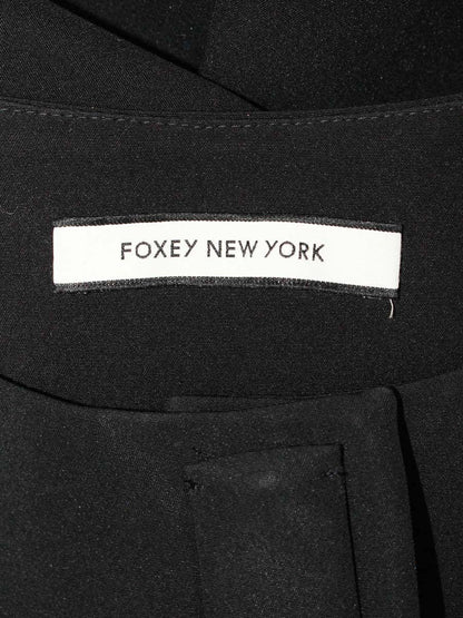 フォクシーニューヨーク コート マットストレッチグログラン 33734 38 ブラック ITPPP9ENGD48