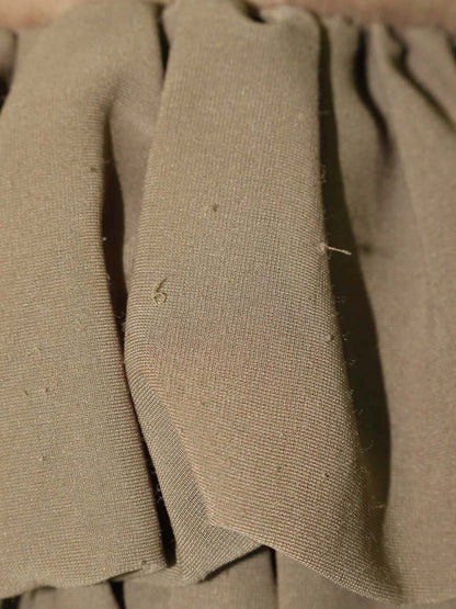 ベロアノワール by フォクシーニューヨーク ワンピース アリス 32160 ドレス 42 ブラウン フリル ITSLGQ80AJBI