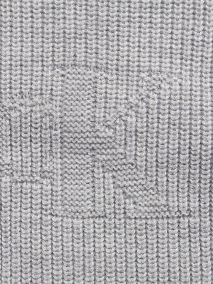 カルバンクラインジーンズ J326590 セーター S グレー ロゴ 総柄 ITOXCRUOL4XE