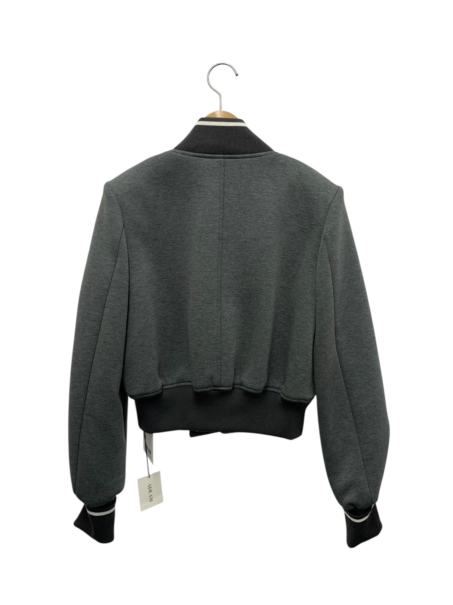 アディアム 42595 ブルゾン XS グレー コットン リブ IT4I7AIQ6MOM 【SALE】