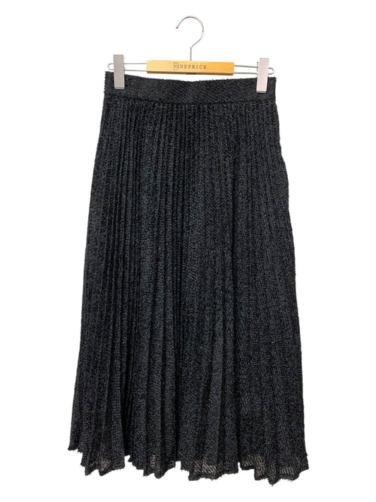 ルネ 5434020 スカート 36 ブラック プリーツ フレア ITFKMHF8B92G