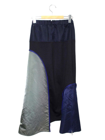 アンスリード ファブリックミックススウェットスカート 522150801101-01 36 ブラック/カーキグリーン/ネイビー IT0TIWNW7FAW