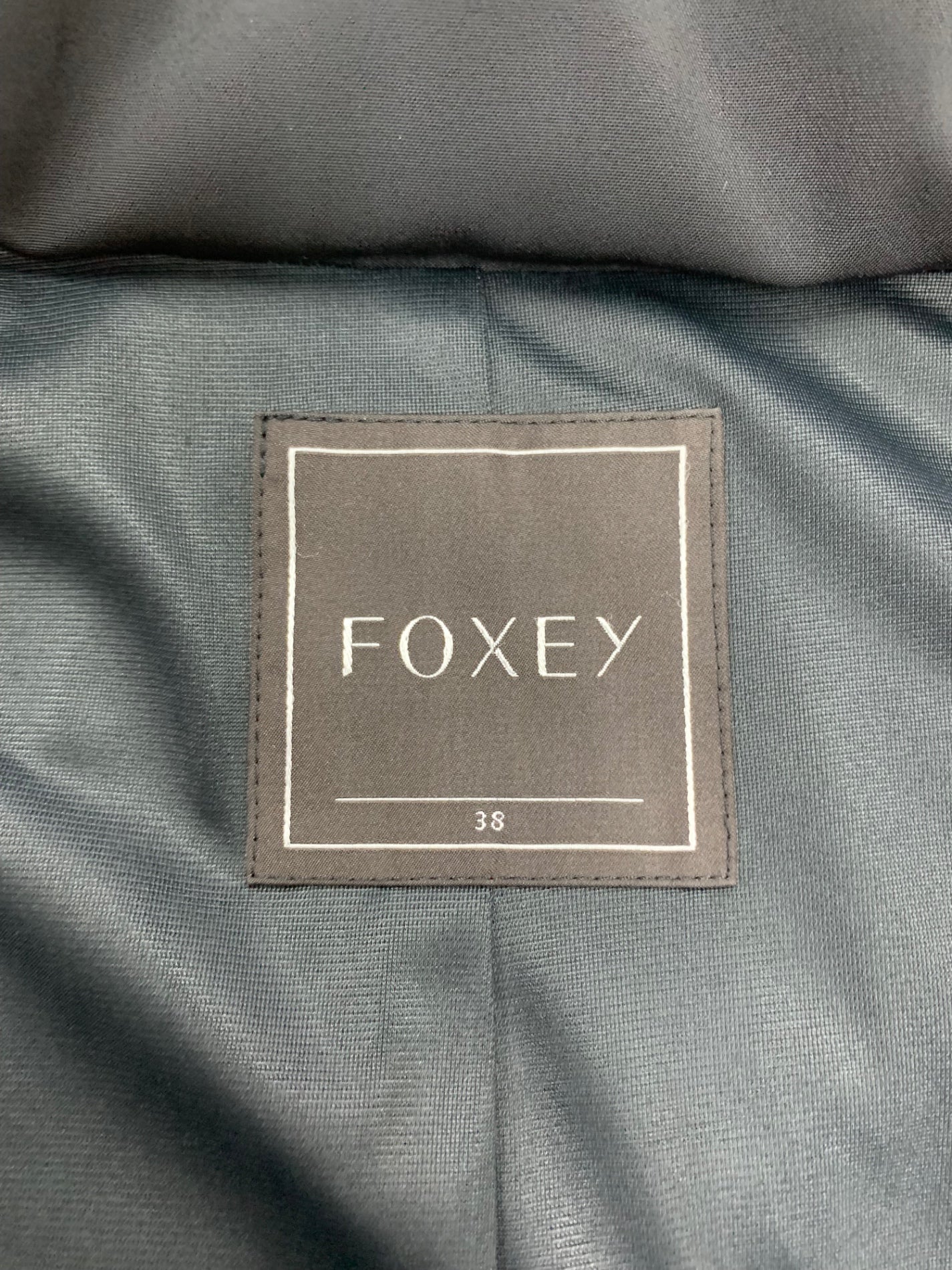 フォクシーブティック コート レイニーロング&ショート 29528 38 ブラック IT7E4VX7FE9C