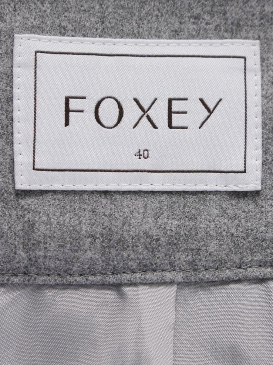 フォクシーブティック  Skirt Twin Button 35151 スカート 40 グレー ウール ITM6VTA5MI66 【SALE】