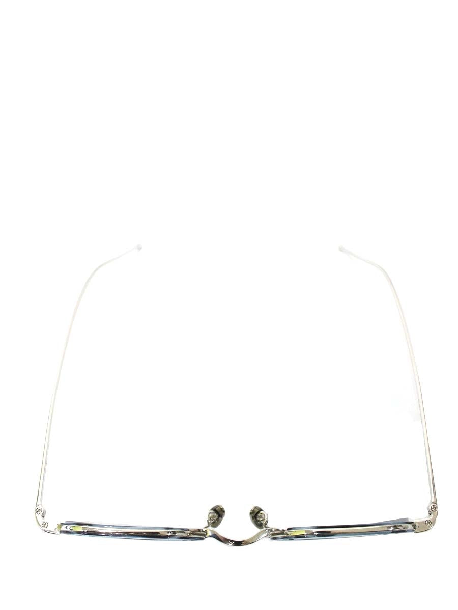 ミスタージェントルマン EDWARD COL.P メガネ シルバー/ブルー メタルフレーム フルリム クラウンパント ITV4JIH2YMBO 【SALE】