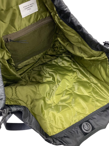 コンテナキャリングツール CCCCT1222001 トートバッグ ナップサック ブラック 2WAY　リバーシブル キルティング IT6UHBMFFKIW