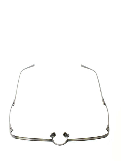 ワンスリーコンパウンドフレーム メガネ シルバー/グリーン/ブラック 眼鏡 cfa06 ITYDL87J93JG 【SALE】