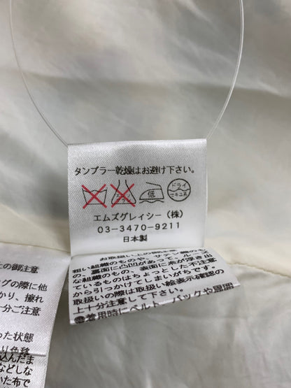エムズグレイシー 521357 ワンピース 38 ホワイト フラワーモチーフ ITB2316UDOUS 【SALE】