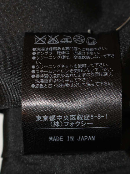フォクシーブティック フレアマトラッセ 34042 スカート 40 ブラック ITQ5KJBP58VC