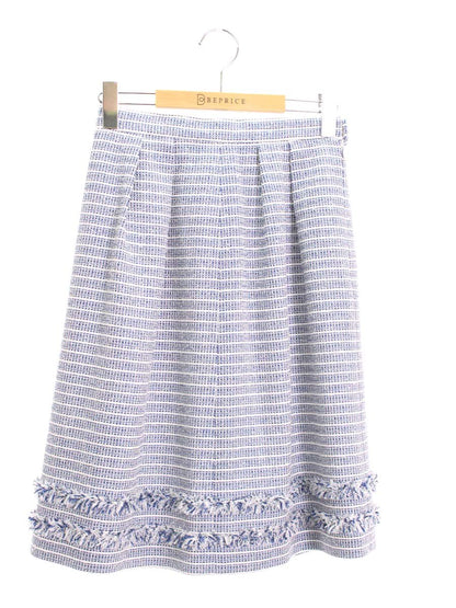 フランコフェラーロ NWHHS-40360 スカート 2 ブルー ツイード ITZ9YA0RA2RO