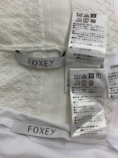 フォクシーブティック Knit Dress Florence 44634 ワンピース 38 ホワイト IT1JV0C8T6B4